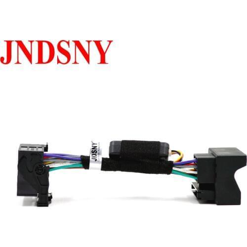 JNDSNY RCD330 plus RCD510 decoder, CANBUS simulator, multi-function steering wheel simulator for VW Golf 5 6 Jetta MK5 Passat B6