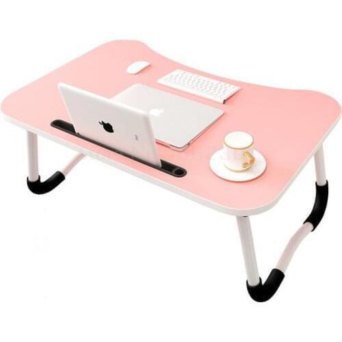 Bed Small Table Foldable Notebook Computer Lazy Desk Student Dormitory Study Desk Dormitory Artifact Board Simple Household Mini