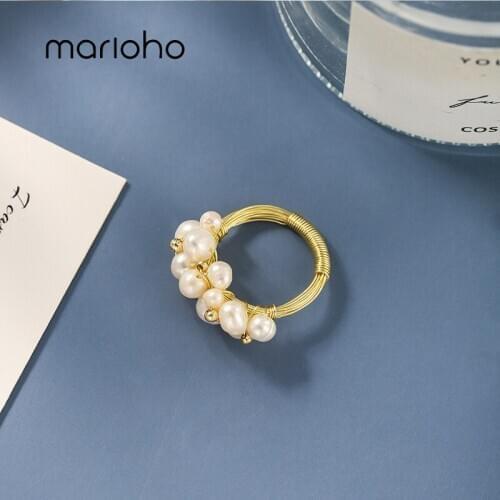 Белые кольца Marioho China At AliExpress