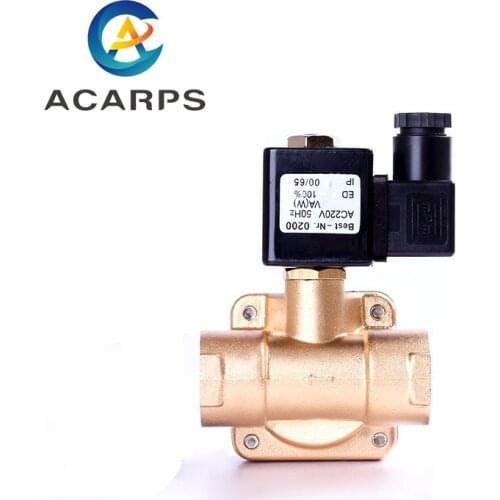 1" High Pressure 1.6Mpa 0927 Normally Closed Brass Solenoid Valve Pilot Solenoid Valve