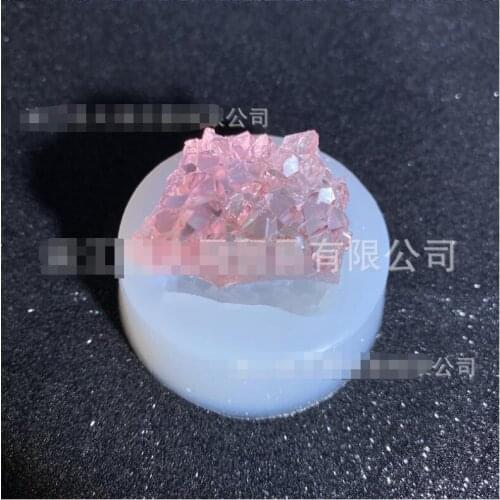New Silicone Mould Dried Flower Resin Decorative DIY Crystal icicle Crystal cluster Type epoxy resin molds for jewelry