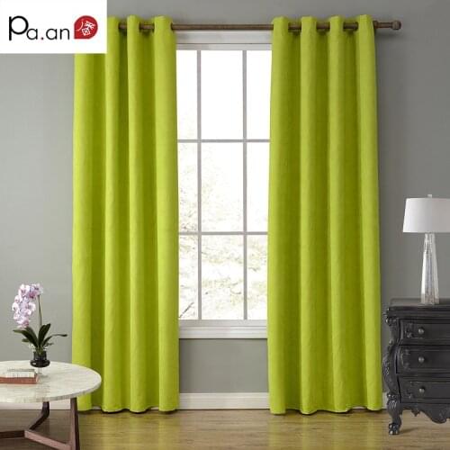 Pa.an Curtains In The Bedroom On The Window