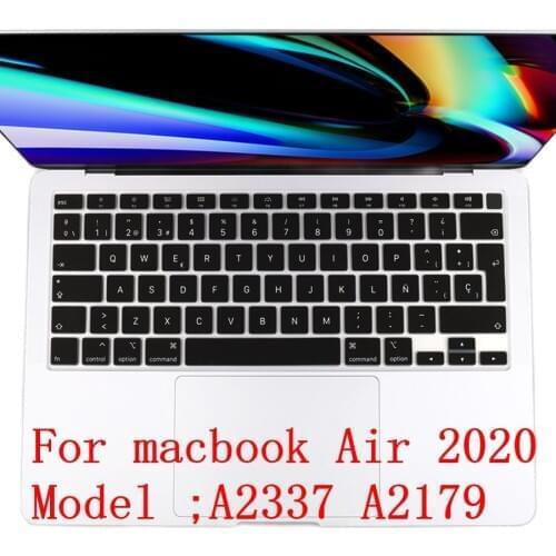 US/EU Enter Type TPU Keyboard Cover For MacBook Air 13 2020 A2179 A2337 With Touch ID Transparent keyboard Skin