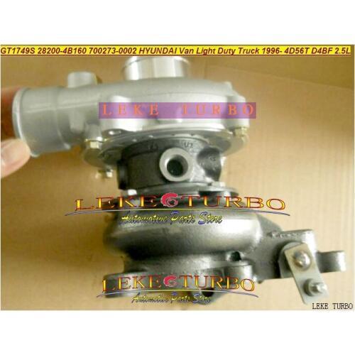 Turbocharger 700273 700273-5002S 700273-5001S 7002730002 700273-0002 28200-4B160 282004B160 282004B151 1328579 3C1Q6K682EA 74kw