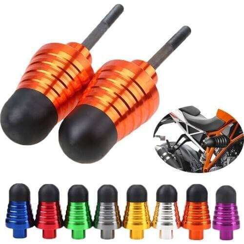 POSSBAY Universal Motorcycle Frame Silder Scooter Moto Crash Protector Anticaida For Yamaha R6 FZ6 Topes Honda Suzuki Kawasaki