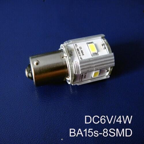 High quality 4W 6V BA15S led lighting,6.3V P21W LED Bulbs,1156 1141 PY21W BAU15S lights,1141 6.3V light free shipping 50pc/lot