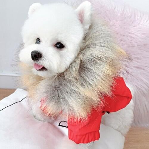 Winter Dog Coat Pet Clothes Warm Puppy Outfit ropa perro abrigo perro Yorkshire Poodle Pomeranian Schnauzer Dog Clothing