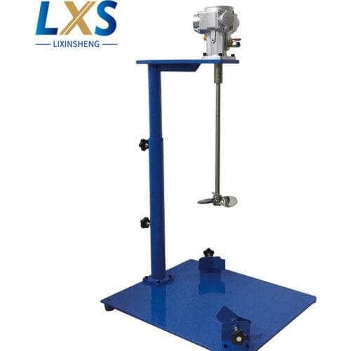 0-900R/Min Air Driven Mixer Agitator 94L Table Type Manual Lifting Pneumatic Mixer
