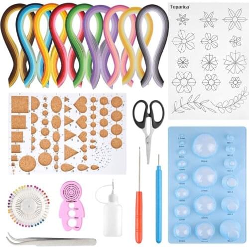19Pcs/set Paper Quilling Kits 45 Colors 900 Strips Quilling Art Paper Tools Quilling Supplies for Paper Crafting Beginners