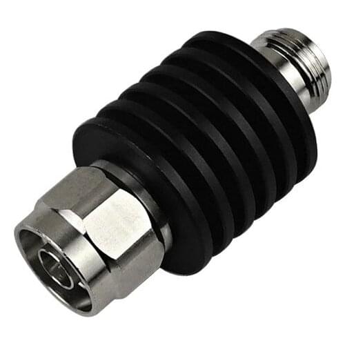 5pcs, 10W 4Ghz RF attenuator N male to N female DC-4G 1-30DB attenuation feeder connector RF COAXIAL jack 10W Attenuator