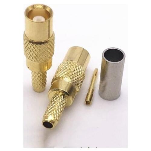 5pcs MCX Female Jack Crimp For RG316 RG174 Cable RF Adapter Connectors