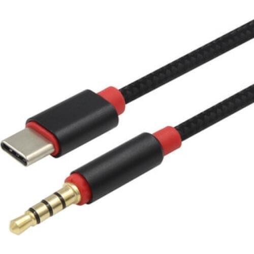 50pcs USB C to 3.5mm AUX Headphones Type C 3.5 Jack Adapter For Huawei Mate 20 P30 Oneplus 7 pro Xiaomi Mi 6 8 9 SE Audio Cable