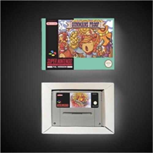 Ganpuru Gunmans Proof - EUR Version RPG Game Card Battery Save With Retail Box