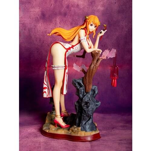Anime Sexy Girls Figure One Piece Nami China Dress Ver. PVC Action Figure Collectible Model Adult Toys Doll Gifts
