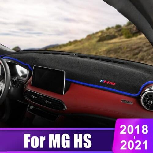 For MG HS 2018 2019 2020 2021 Car Dashboard Cover Sun Shade Pad Carpets Anti-UV Instrument Panel Desk Mats Accessories