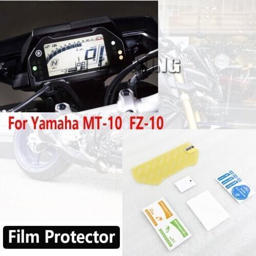 For Yamaha MT-10 FZ-10 Cluster Scratch Speedometer Film Screen Protector for Yamaha MT 10 MT10 2016-2020