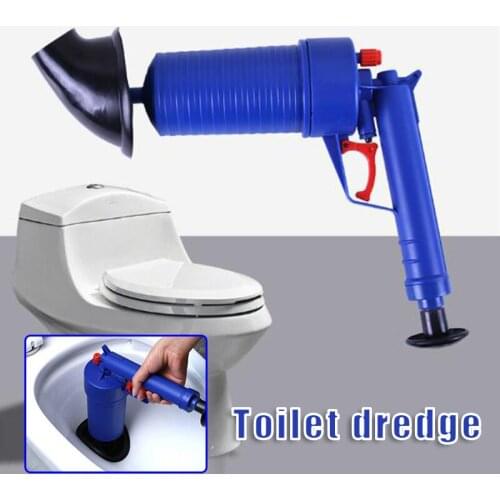 Toilet Dredge High Pressure Pump Powerful Air Blaster Plunge Dredge Air Floor Drain Blaster Air Power Drain Blaster LB88