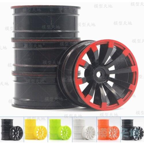 4pc 1/10 On-Road Drift Car 52*26MM Wheel Hub 1.9Inch Climb Car Wheel Rim For HSP Tamiya HPI Kyosho 94122 94123 D4 CS TT01 601