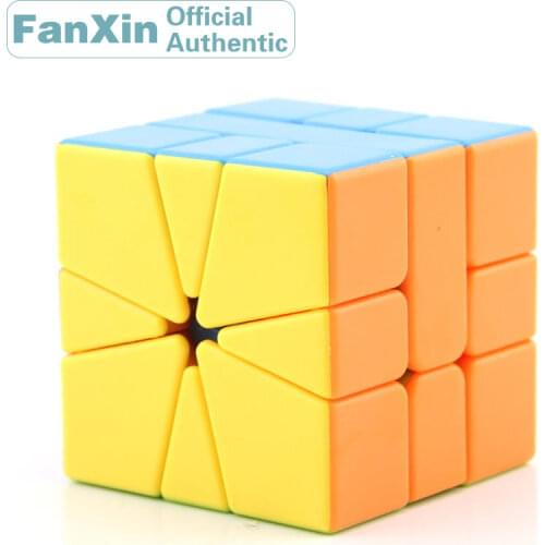 FanXin SQ-1/SQ1 Magic Cube Square-1/Square 1 Professional Speed Puzzle Plastic Twisty Brain Teasers Antistress Educational Toys