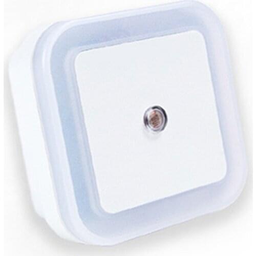 Intelligent LED Induction Lamp Square Shape Wall Light Night Light Automatic Switch Light Sensor Bedroom Household Supplies