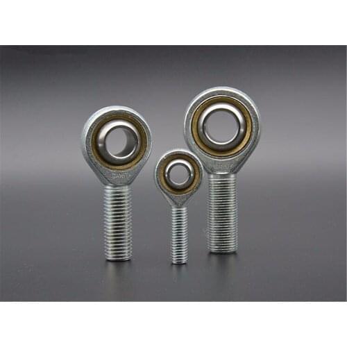 20pcs SA3/4/5/6/8/10T/K Male Rod End Joint Bearing External Threaded Eye Nut Bolt