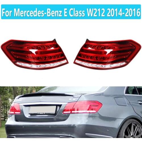 Red Rear Car Outer LED Tail Light Brake Light For Mercedes-Benz E Class W212 E200 E240 E260 E280 E300 2014 2015 2016 2129060203