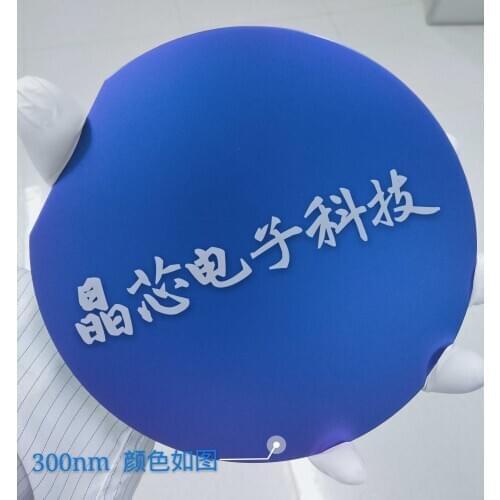 Silicon Oxide Sheet 4 Inch 100 Crystal Orientation, 300 Nm 1100 Degree High Temperature Thermal Oxidation Wafer