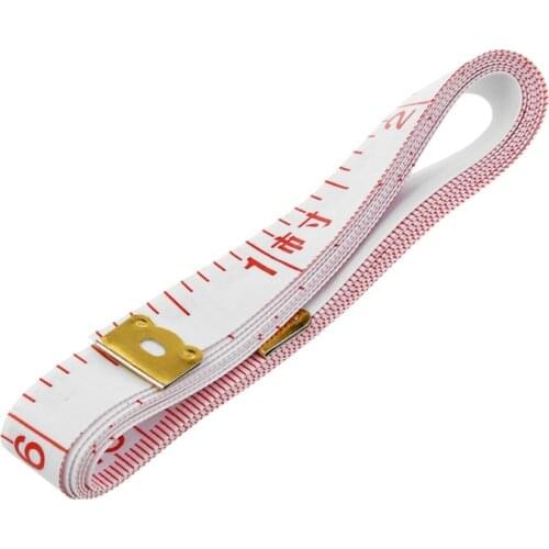 New 60" 1.5M Sewing Cloth Tailor Soft Flat Tape Body Measuring Ruler