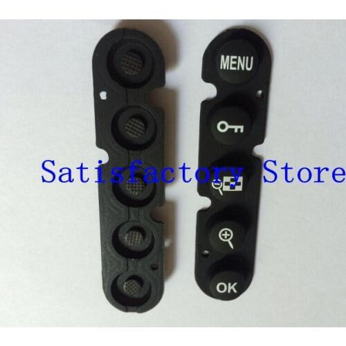 New Rear Back Case Cover Rubber Menu Key Keypad Button for Nikon D300 D300s D700 repair Part