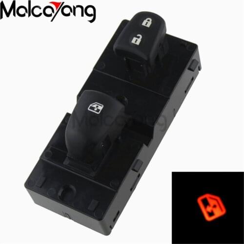 Front Right 2 Button Passenger Power Window Switch For Nissan Qashqai/Altima/Sylphy/Tiida/X-Trail 2013 2014 2015 2016 2017 2018