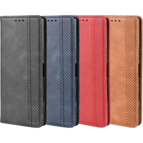 For Sony Xperia 5 Case Luxury Flip PU Leather Wallet Magnetic Adsorption Case For Sony Xperia 5 II 5II Sony5II Phone Bags