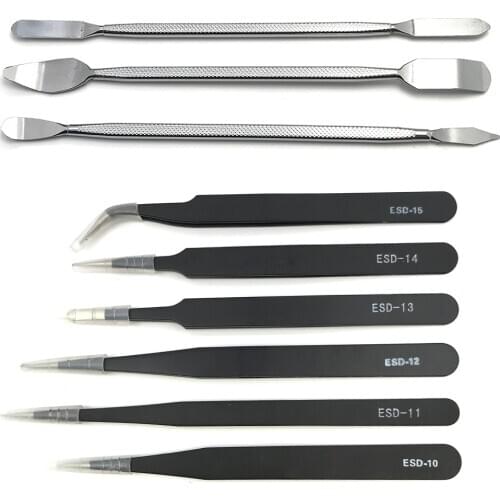 Universal Mobile Phone Repair Opening Tool Metal Disassemble Crowbar Metal Steel Pry Phone Hand Tool Set
