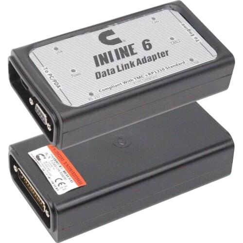 INLINE 6 Data Link Adapter Heavy Duty Scanners Full 8 Cable Truck Profession Diagnostic Tools in CAN Flasher Remapper