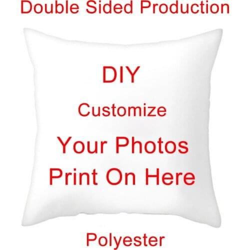 CLOOCL DIY Custom Decorative Pillow Cases Animal Child Personal Photo Customized Cushion Cover Customization Throw Pillow Cover