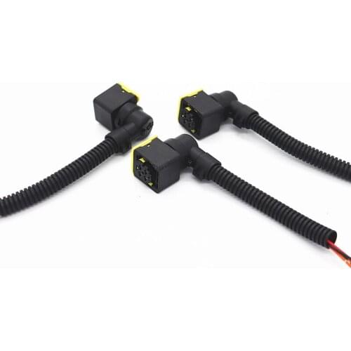 4 Pin 5 Pin Nitrogen Oxygen NO Sensor Connector Waterproof Auto Socket With Wires For Bosch Cummins