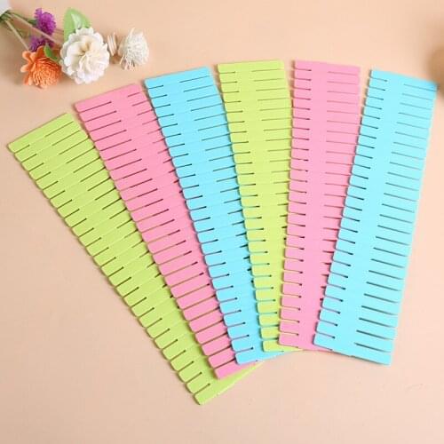 4pcs/Set DIY Drawer Divider Household Storage Organizer Partition Board for Socks Underwear Adjustable Wardrobe Drawer Divider