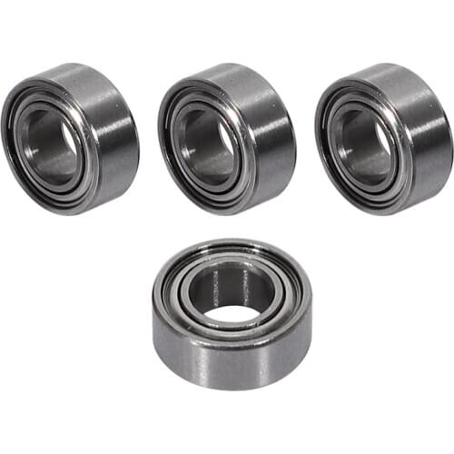 4 Pcs Ball Bearing(5X10X4MM) BE002 for JLB Racing CHEETAH 1/10 Brushless RC Car Parts Accessories