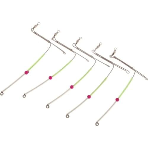 5 Pieces Stainless Steel Anti Booms Fishing Tackle Carp Sea Thick Fishing Boat
