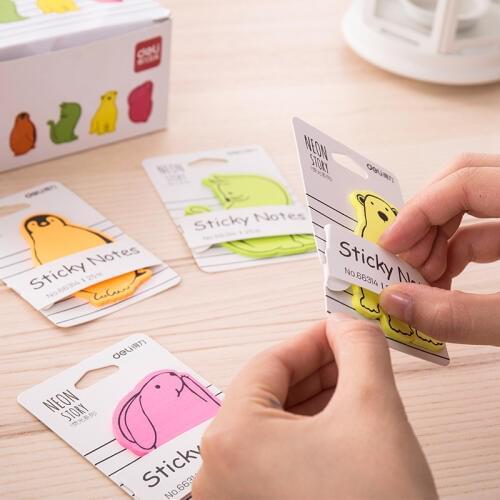 66314 color convenience stickers N notes messages notebooks stationery wholesale cute sticky notes