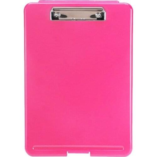 A4 Classic Multifunctional File Folder Organizer Plastic Clipboard Storage Box C90C