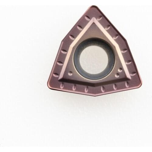 10PCS WCMT06T308 WCMT050308 WCMT080412 MF LF6118 DESKAR U Drill Bit Inserts Turning Tool For WC Drilling