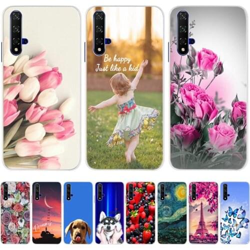 Honor 20 Case Silicon TPU Back Cover Phone Case For Huawei Honor 20 Pro Lite Honor20 YAL-L21 YAL-L41 Honor 20 Cases Coque Bumper