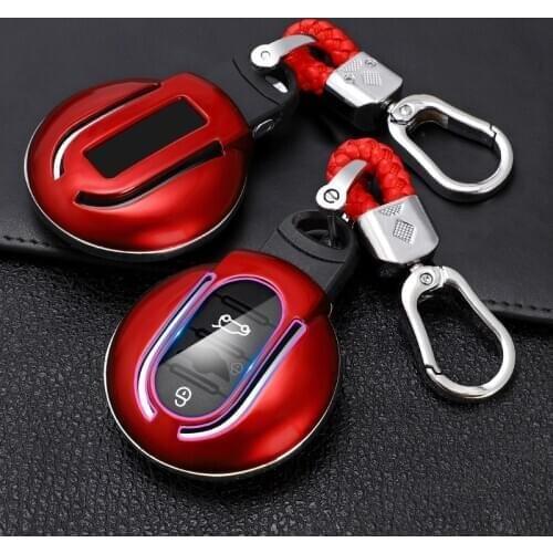 1x ABS Car Key Case Cover Fob For BMW MINI Cooper S One JCW F55 F56 F54 F57 F60 Clubman Countryman Smart Key Protection Shell