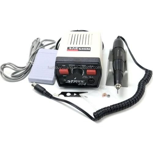 Strong 204 Nail drill electric manicure 35000RPM nail drill polishing file machine For nail care