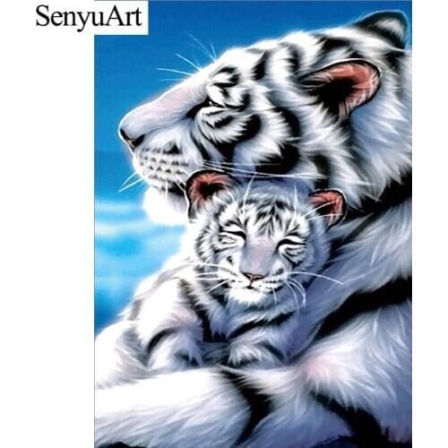 Diamond Painting Animals Pattern Tiger Picture Wall Art Canvas Painting Wanddecoratie Embroidery Mosaic Anime Decor Cross Stitch