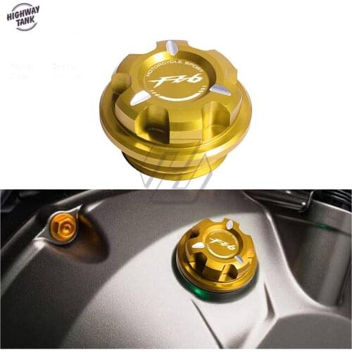 Motorcycle Engine Oil Cap Bolt Screw Filler Cover Case for Yamaha FZ6 Fazer 2004-2006