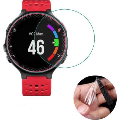 Soft Clear Protective Film Guard For Garmin Forerunner 220 225 230 235 620 630 FR235 SmartWatch Screen Protector Cover(Not Glass