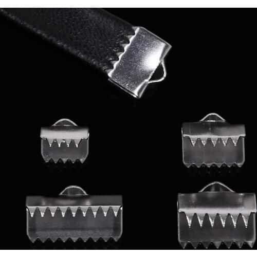 New Arrival 10pcs/lot Stainless steel End Caps Connector Suit Leather Cord For Jewelry Findings(Four Options:6.5/8.5/10.5/13mm )