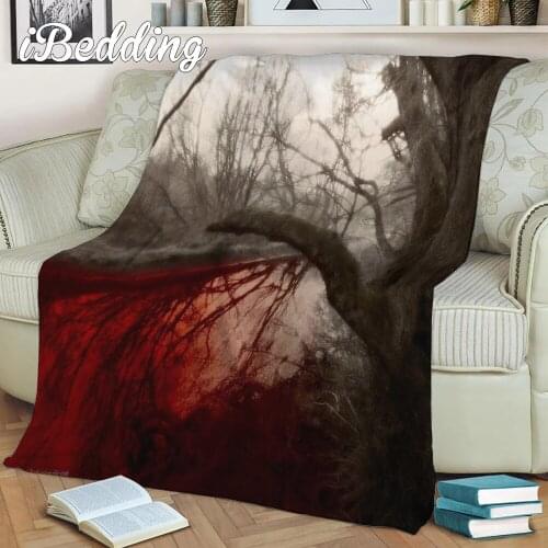 Forest The Art of Blood Blanket Bedding Sheet Throw on Sofa Nap Blanket As Mat Travel Picnic Home Decor on Bed Home Dropshipping