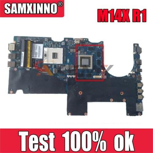 Original Laptop motherboard For DELL Alienware M14X R1 HM67 Mainboard CN-0KNF1T 0KNF1T PALB0 LA-6801P N12E-GE-B-A1